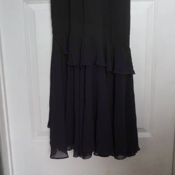 C/MEO COLLECTIVE Navy Be About You Gown Size S - Picture 9 of 14